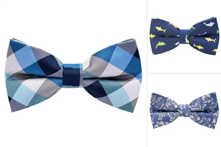 Detailed view of Best Quality Handmade Bow Ties For Boys