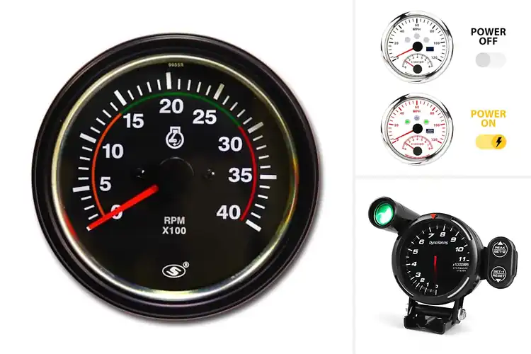 Detailed view of Best Racing Tachometers: Enhance Performance with Precision