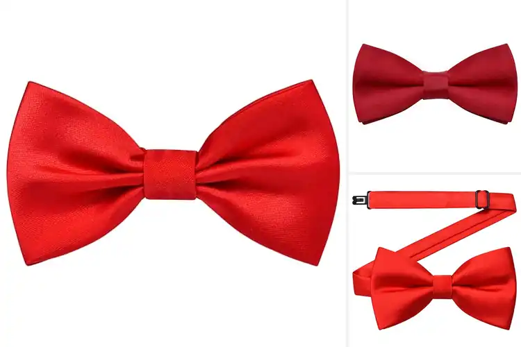 Detailed view of Best Red Bow Ties For Kids