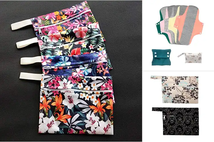 Detailed view of Best Reusable Cloth Pads Storage Bags