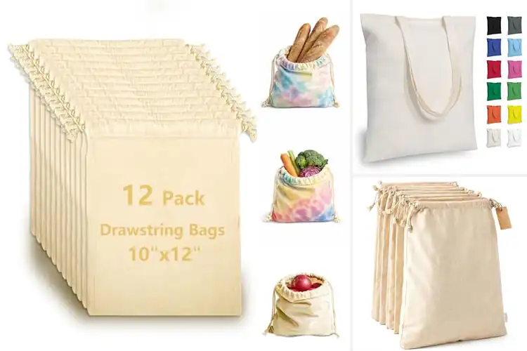 Detailed view of Best Reusable Cotton Cloth Bags