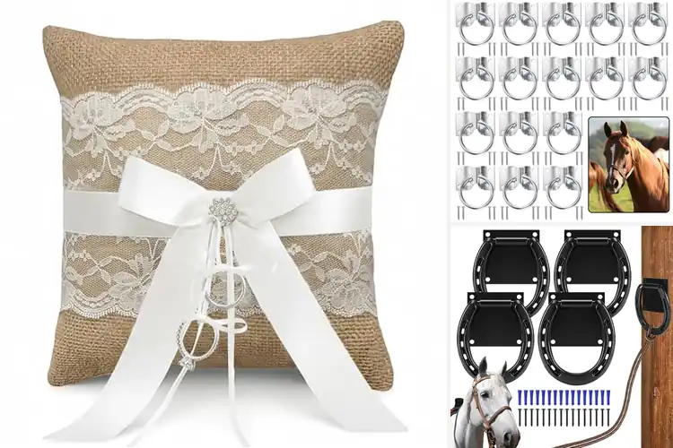 Detailed view of Best Rustic Tie Rings