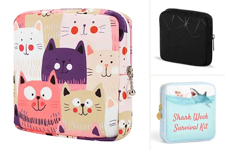 Detailed view of Best School Hygiene Pouches: Top Picks for Clean, Easy Carry