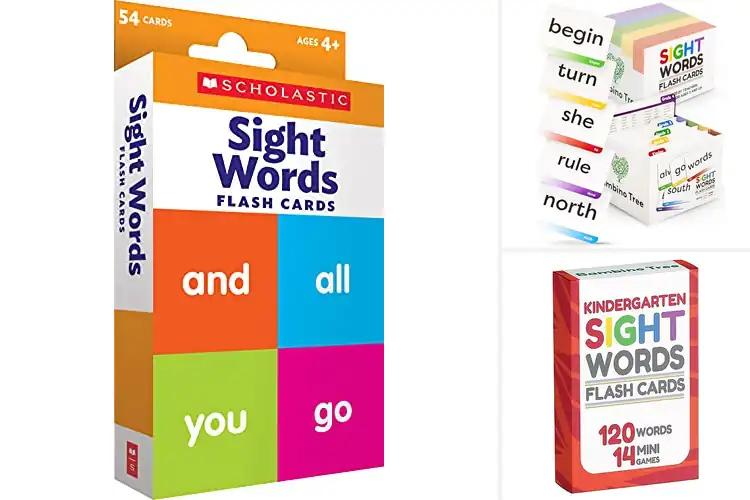 Detailed view of Best Sight Word Flash Cards