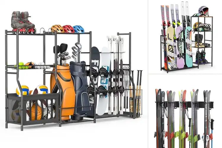 Detailed view of Best Ski Equipment Racks