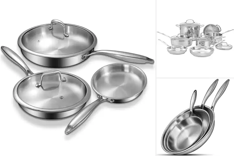 Detailed view of Best Stainless Steel Pans