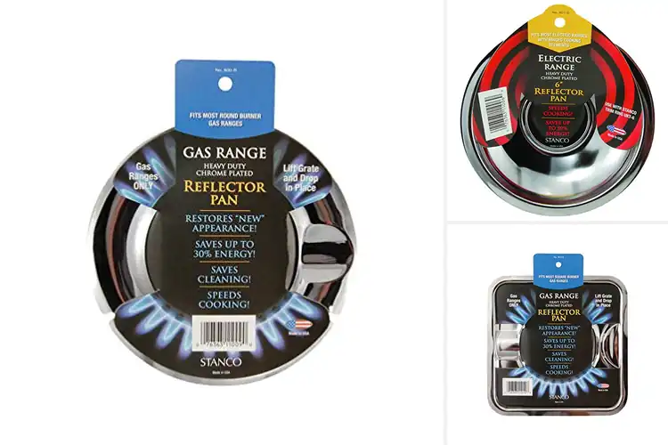 Detailed view of Best Stanco Reflector Pan