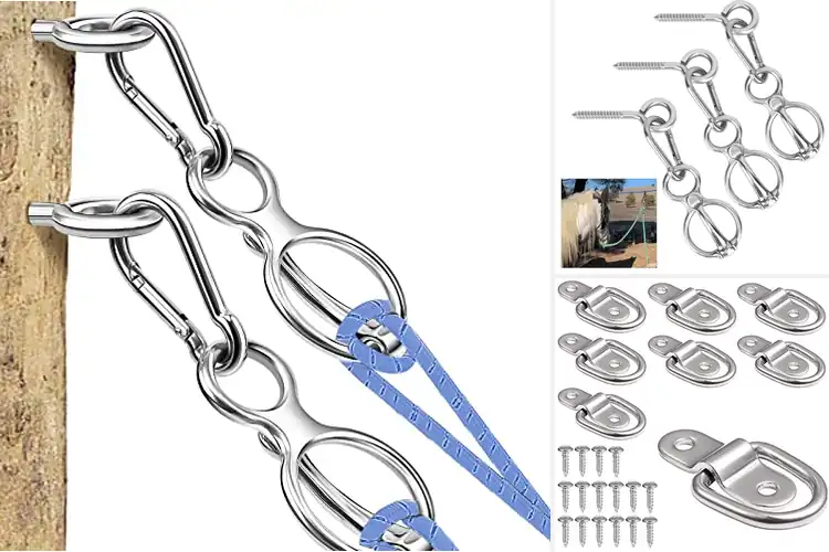 Detailed view of Best Steel Tie Rings