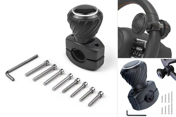 Detailed view of Best Steering Wheel Spinners for Smooth, Easy Control