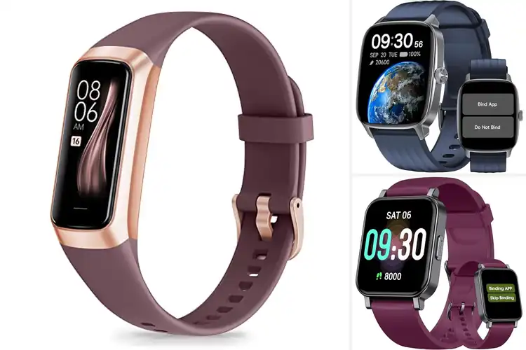 Detailed view of Best Step Counter Watches For Elderly