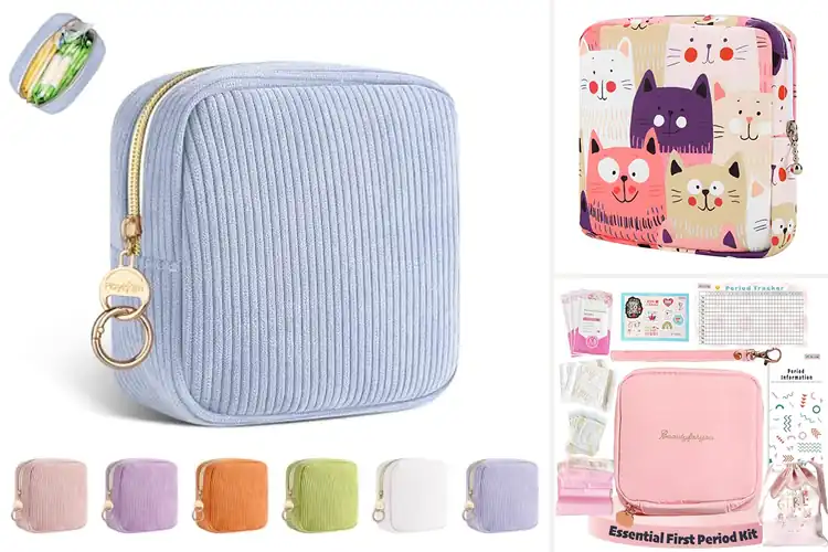 Detailed view of Best Teen Girl Period Bags