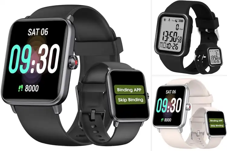 Detailed view of Best Time Display Pedometer Watches