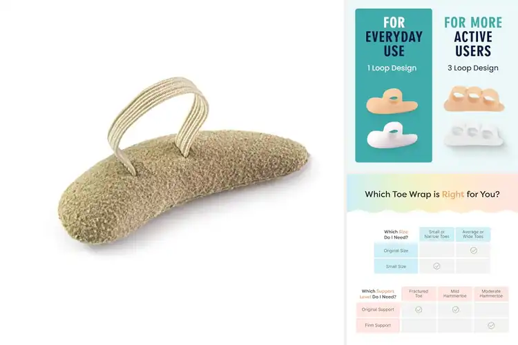 Detailed view of Best Toe Cushions For Hammer Toes