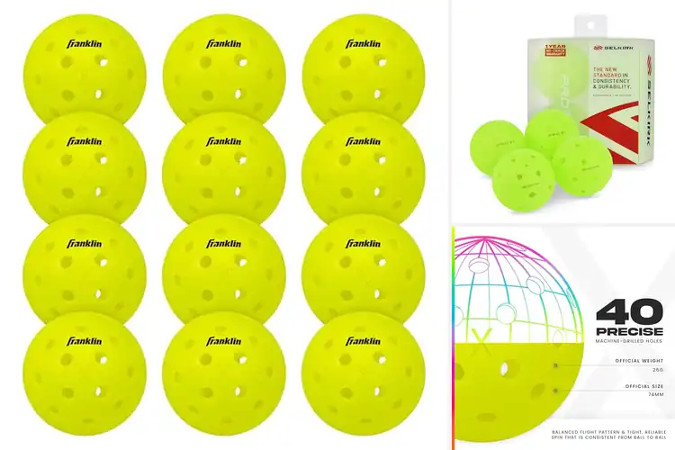 Detailed view of Best Tournament Pickleball Balls