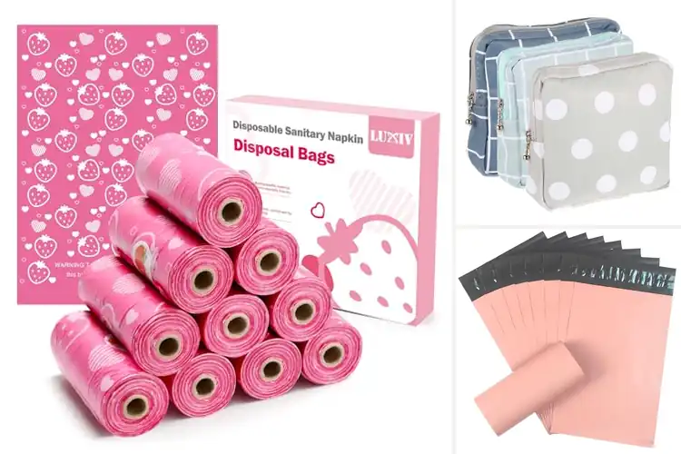 Detailed view of Best Travel Sanitary Bags