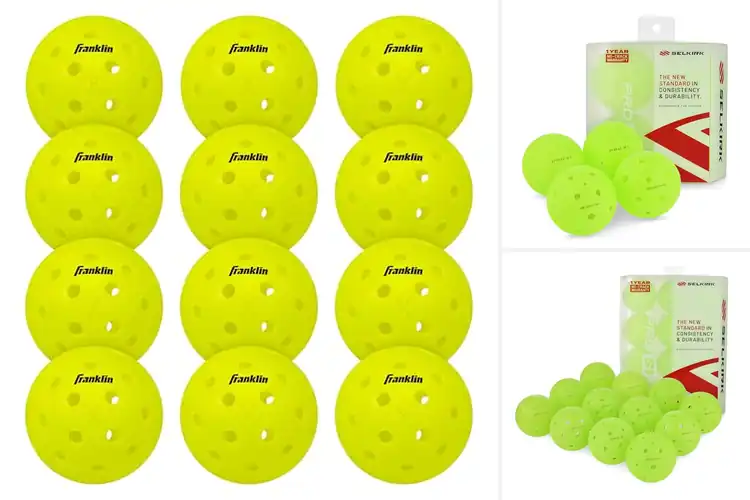 Detailed view of Best USAPA Pickleball Balls
