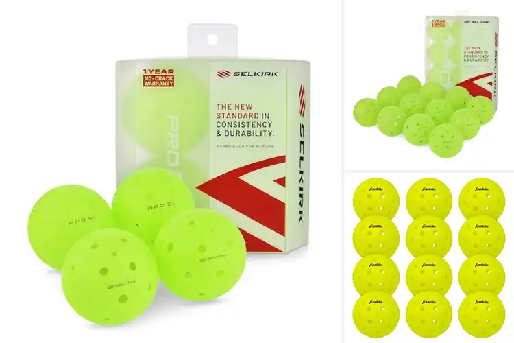 Detailed view of Best USAPA Tournament Pickleball Balls