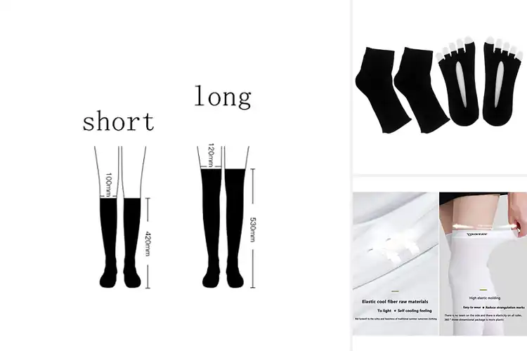 Detailed view of Best UV Protection Socks
