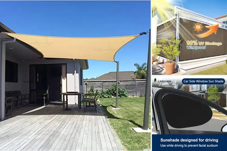 Detailed view of Best UV Protection Sun Shades: Stay Cool & Safe Outdoors