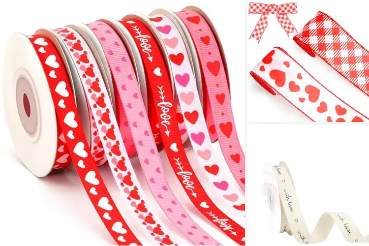 Detailed view of Best Valentine’s Ribbons for Stunning Craft Results