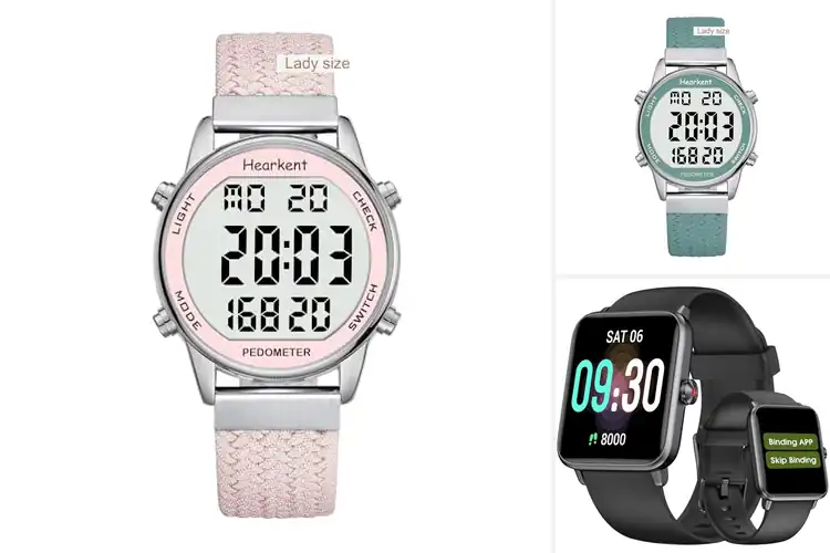 Detailed view of Best Waterproof Pedometer Watches 30M