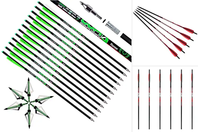 Detailed view of Best Weight Matched Crossbow Bolts
