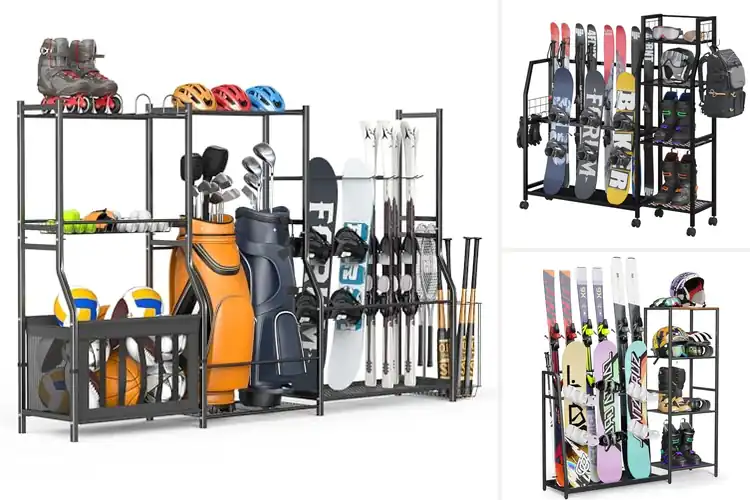 Detailed view of Best Winter Sports Storage Racks