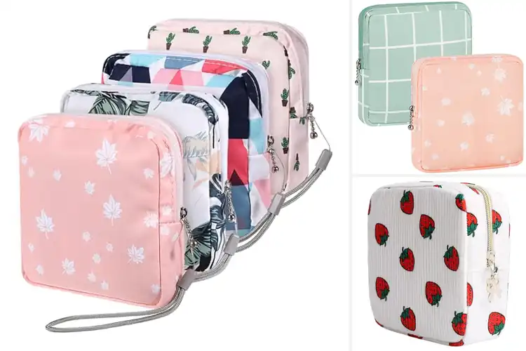 Detailed view of Best Women And Ladies Sanitary Napkin Organizer Bags