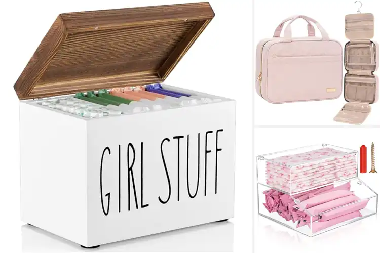 Detailed view of Best Women Hygiene Organizers