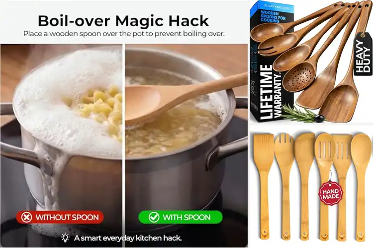 Detailed view of Best Wooden Spoons